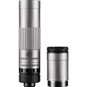Dead Air Mojave 9 Modular Silencer 9mm Luger 1/2-28 Piston Silver