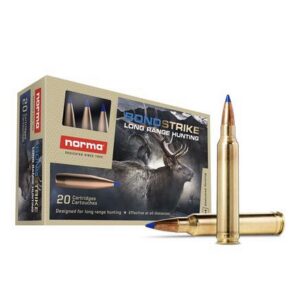 Norma BondStrike Rifle Ammunition 6.5 Creedmoor 143gr PT 2740 fps 20/ct