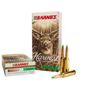 Barnes Harvest Sierra Tipped GameKing Ammunition 6.5 Creedmoor 140gr PT 2700 fps 20/ct