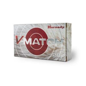Hornady V-Match ELD-VT Rifle Ammunition 6mm ARC 80gr PT 3020 fps 20/ct