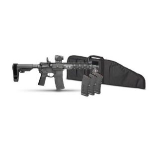 Springfield Saint Victor Gear Pac Pistol .300 BLK 30rd Magazines(4) 9.5'' Barrel SBA3 4 Brace Viridian Venta Red Dot Bag